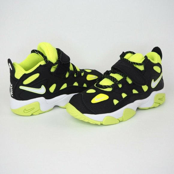 Nike Turf Raider TD Toddler Shoes Black White Volt - Picture 7 of 12